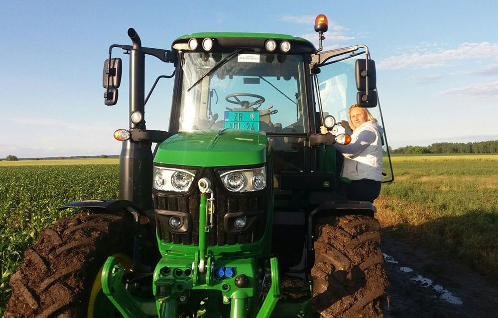 Marina Vulović purchased a new tractor with the IPARD support